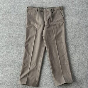 Vintage Military Wool Dress Trousers Euro Size 60 Grey 40x30